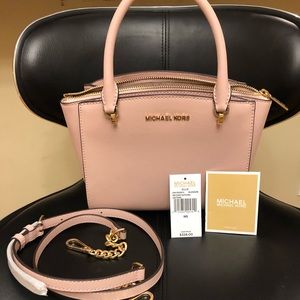 Michael Kors small leather satchel
